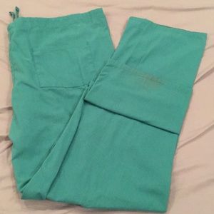 Unisex drawstring scrub pants